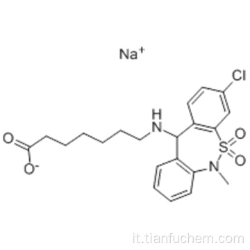 Sale di sodio Tianeptine CAS 30123-17-2